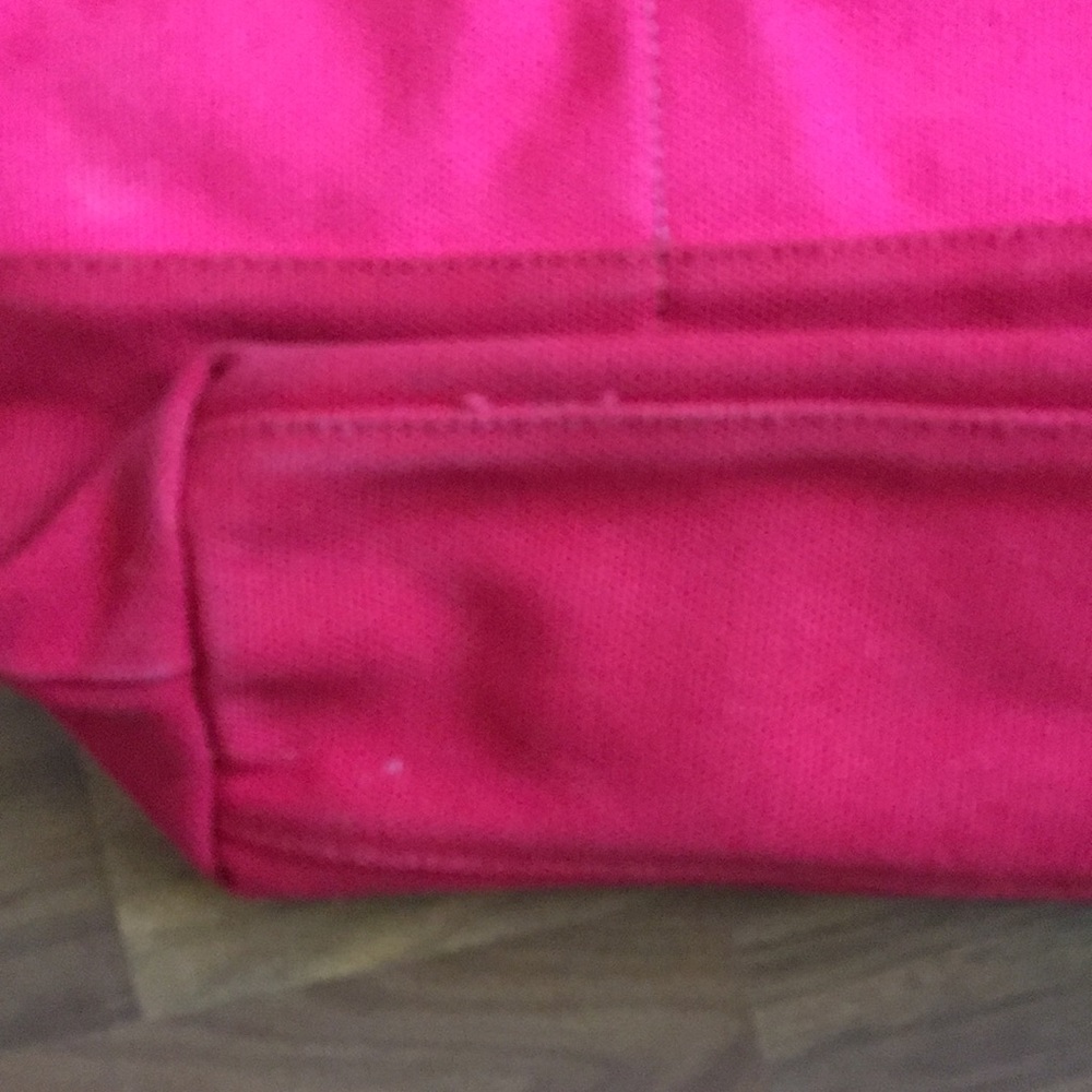 Cole Haan hot pink tote heavy cotton - Picture 7 of 8